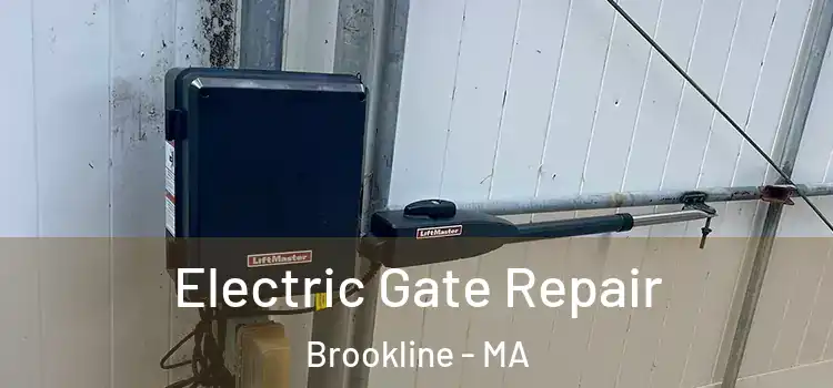 Electric Gate Repair Brookline - MA