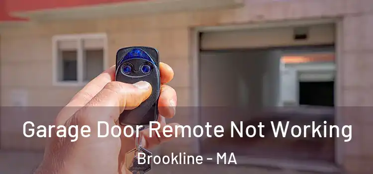  Garage Door Remote Not Working Brookline - MA