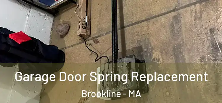  Garage Door Spring Replacement Brookline - MA
